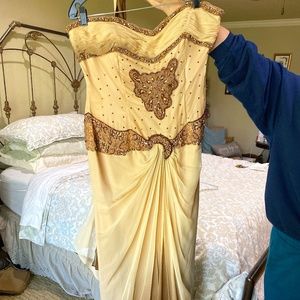 Gorgeous Chiffon Evening Gown with Beaded Details